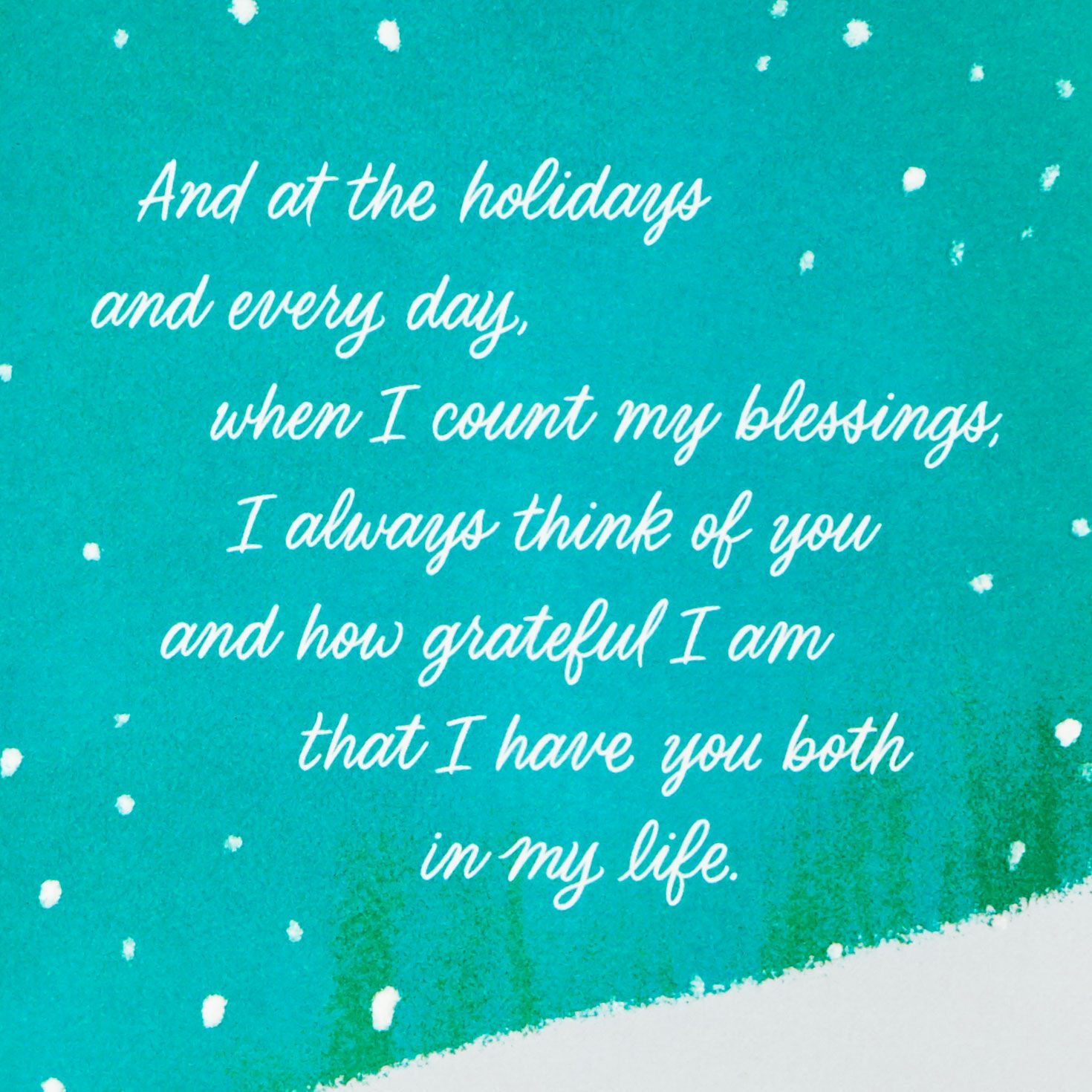 Cardinals Christmas Card for Daughter and Son-in-Law Sentiment image number 3