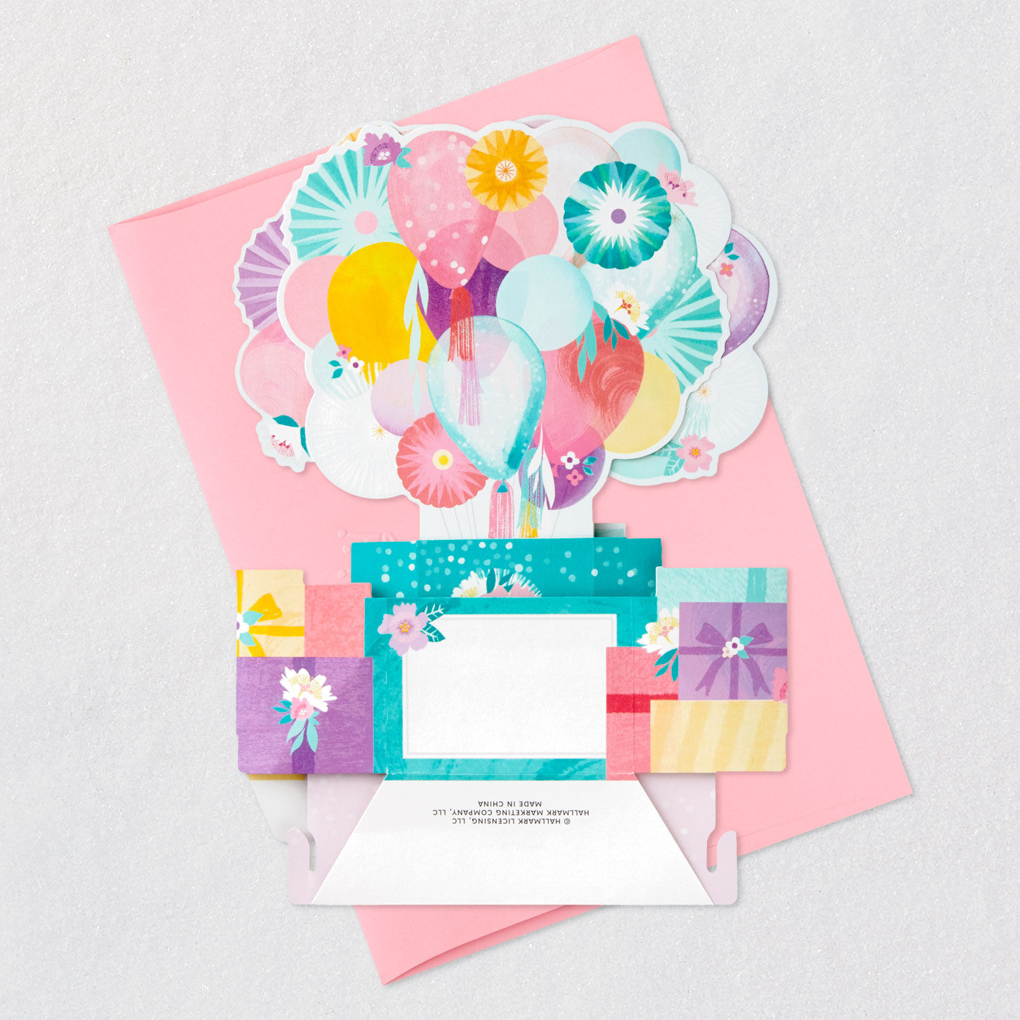 Balloons and Presents 3D Pop-Up Birthday Card - Greeting Cards | Hallmark