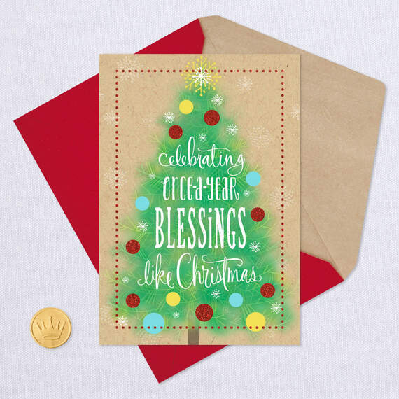Blessed by You Always Christmas Card, , large image number 5