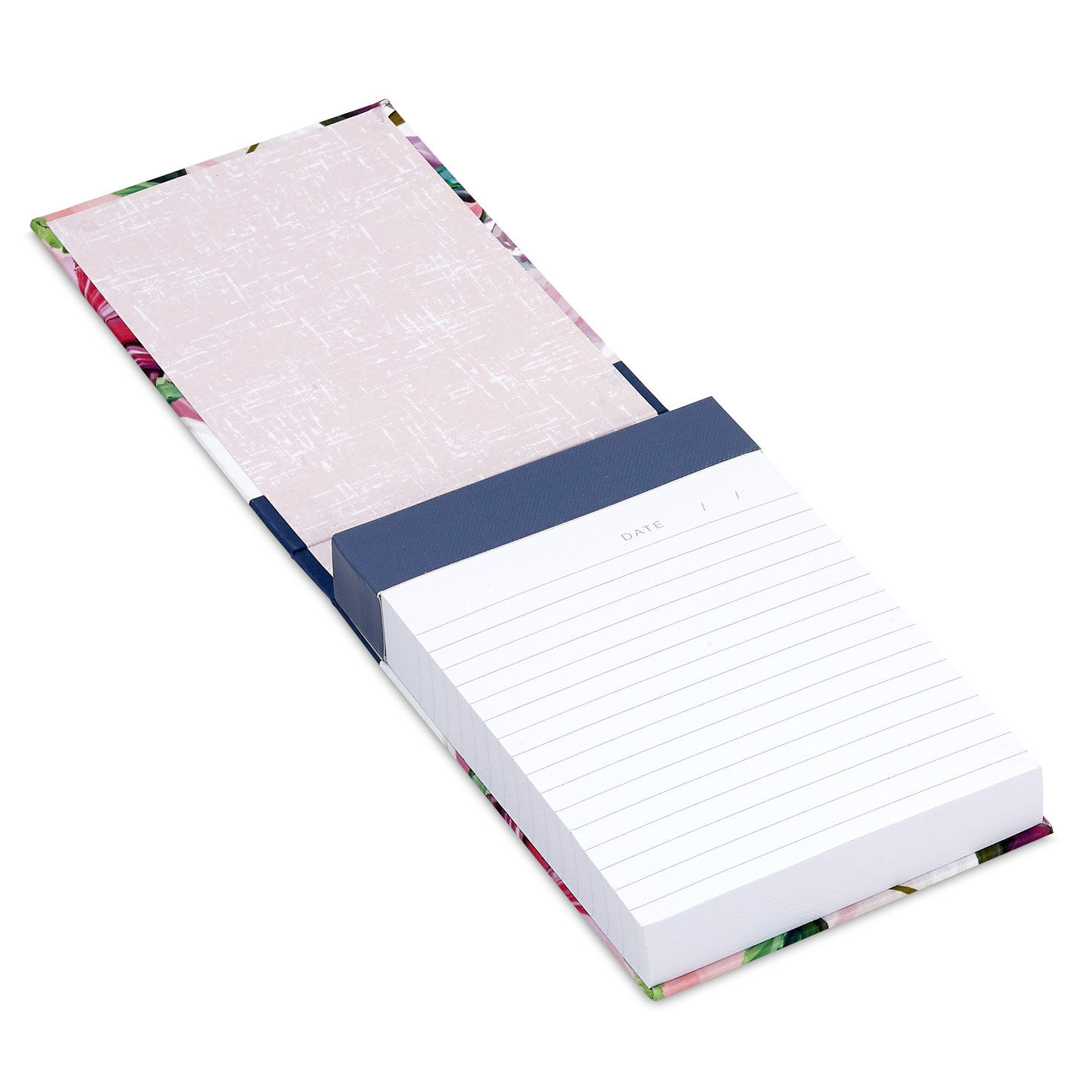 Pink Floral Fabric Small List Pad open image number 2