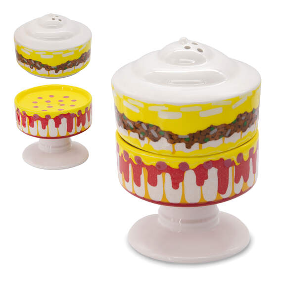 Friends Rachel's Trifle Stacking Salt and Pepper Shakers, Set of 2