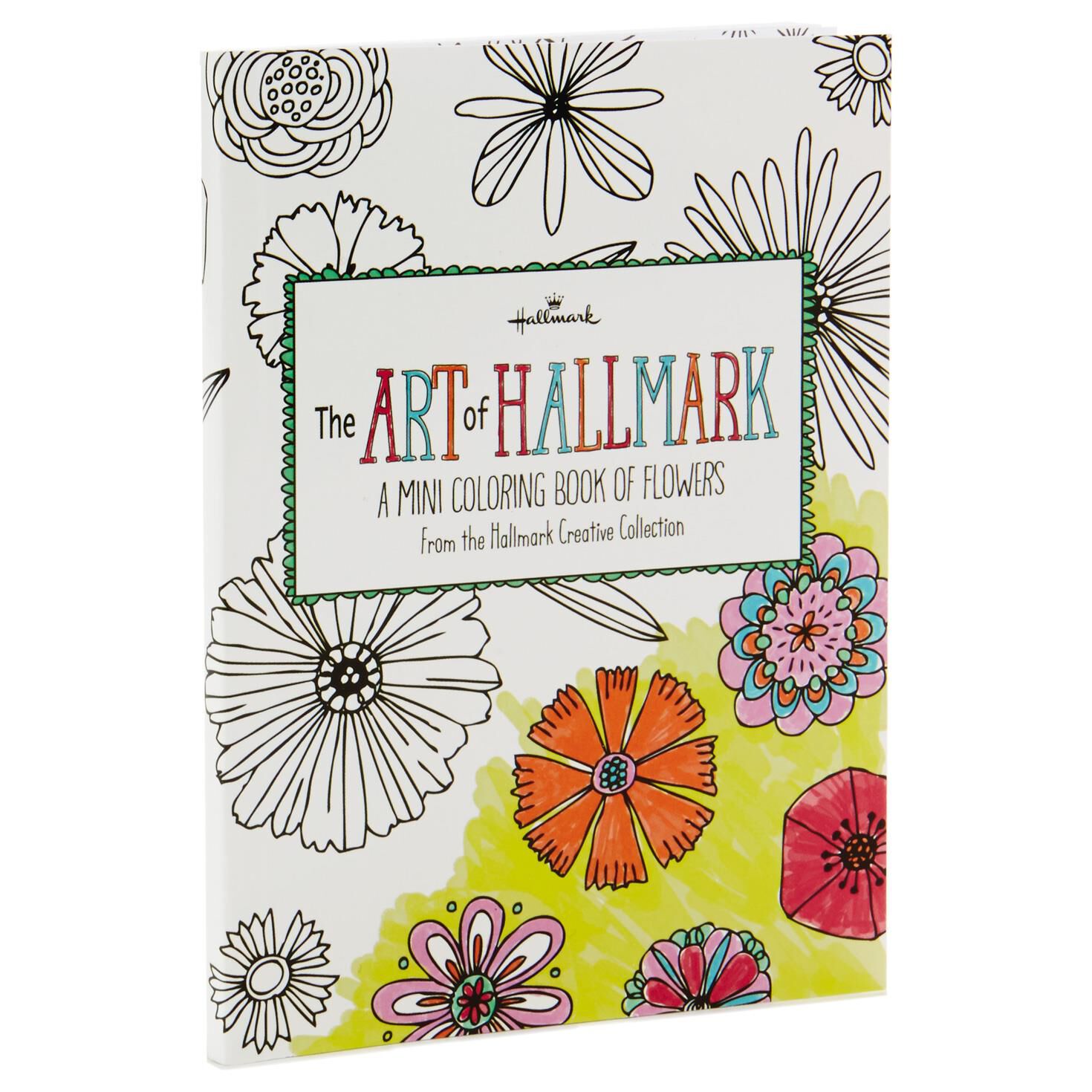 The Art of Hallmark, A Mini Coloring Book of Flowers - Coloring ... The Art of Hallmark, A Mini Coloring Book of Flowers - Coloring ...