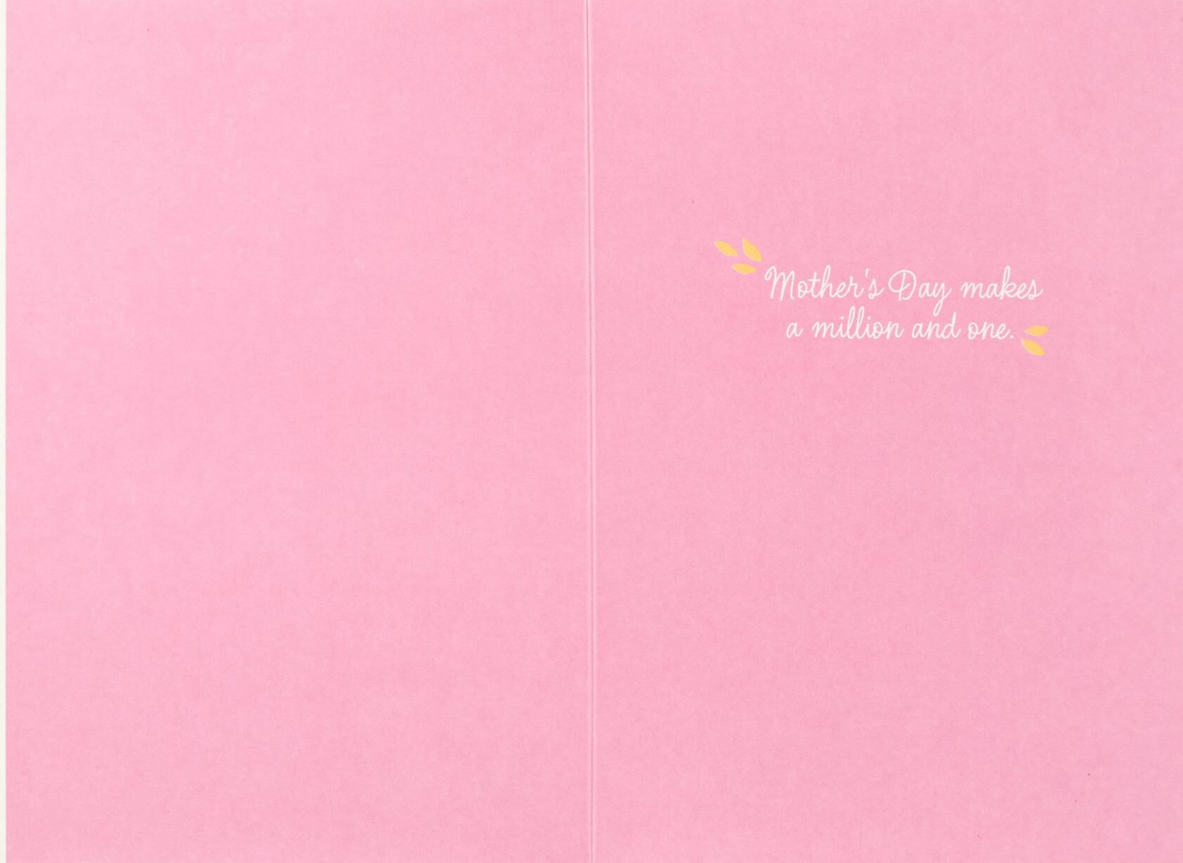 Vase of Flowers Mother's Day Card