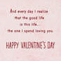I Love the Good Man You Are Romantic Valentine's Day Card for Him, , large image number 3