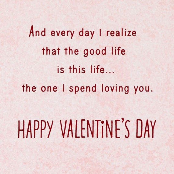 I Love the Good Man You Are Romantic Valentine's Day Card for Him, , large image number 3