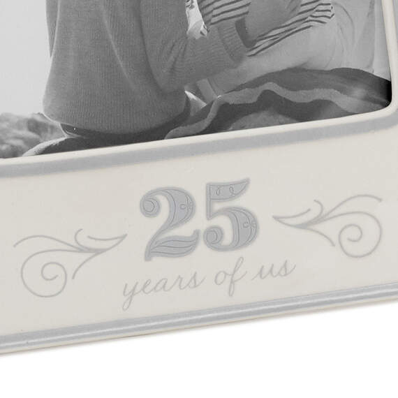 25 Years of Us Silver Anniversary Picture Frame, 5x7, , large image number 3