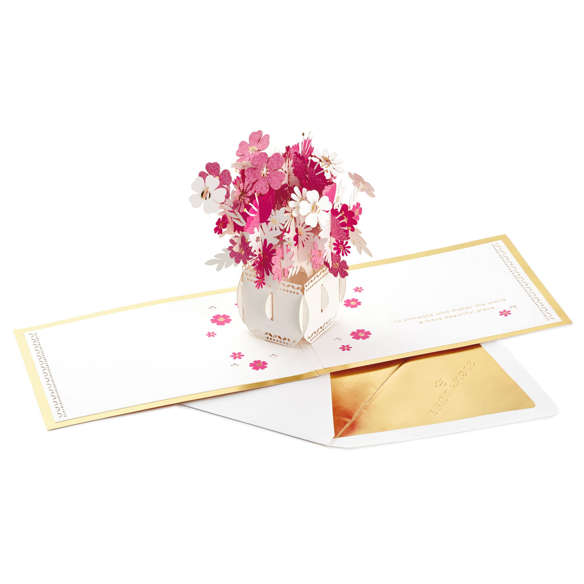 You Make The World Beautiful 3d Pop Up Mother S Day Card Greeting Cards Hallmark