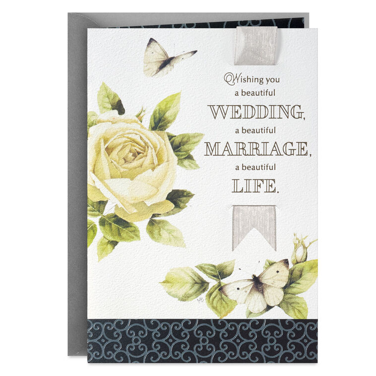 Marjolein Bastin Wishing You All the Blessings Wedding Card