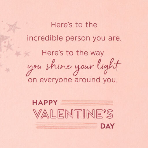 The Incredible Person You Are Valentine's Day Card for Niece, 