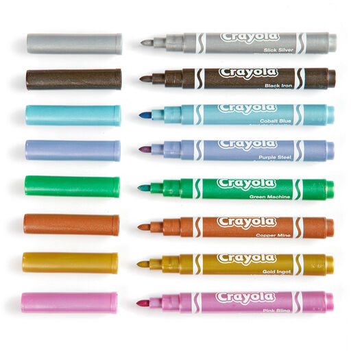 Crayola® Metallic Markers, 8-Count, 