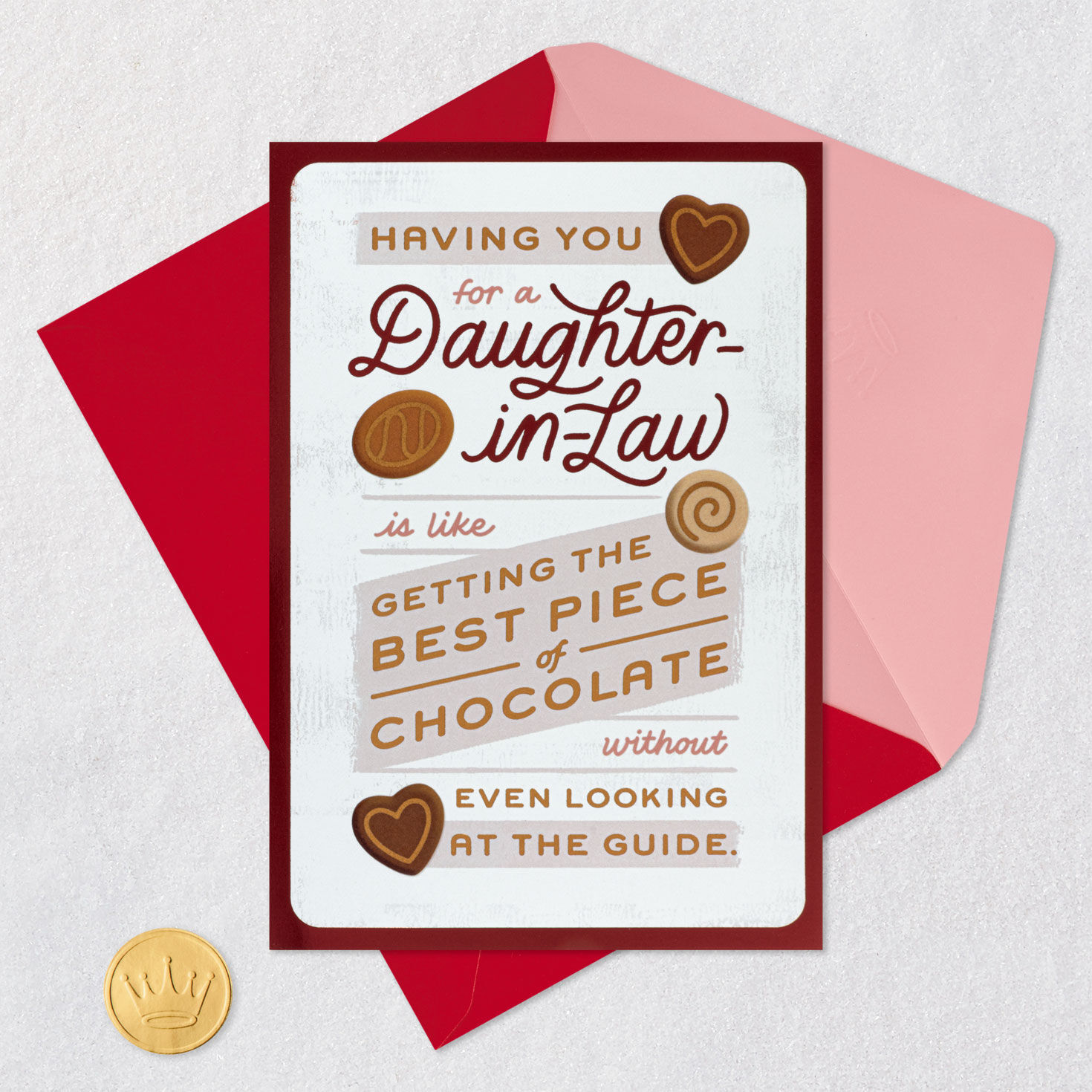 So Lucky to Have You in the Family Valentine's Day Card for Daughter-in-Law, , large image number 5