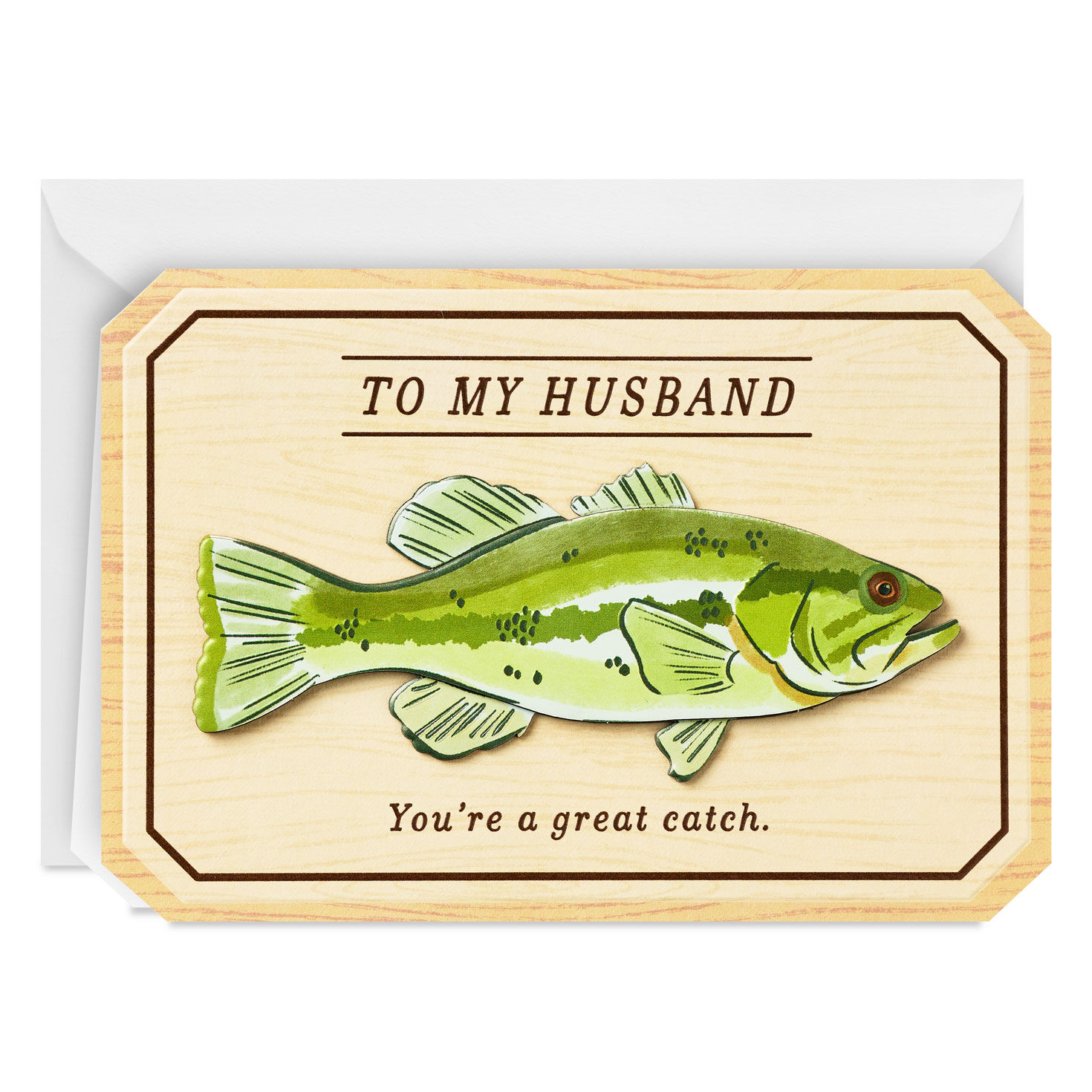 You're a Great Catch Birthday Card for Husband