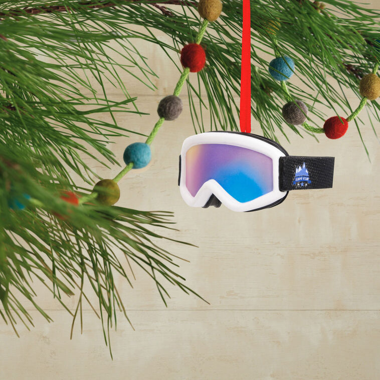 Slope Star Ski Goggles Hallmark Ornament, , large image number 2