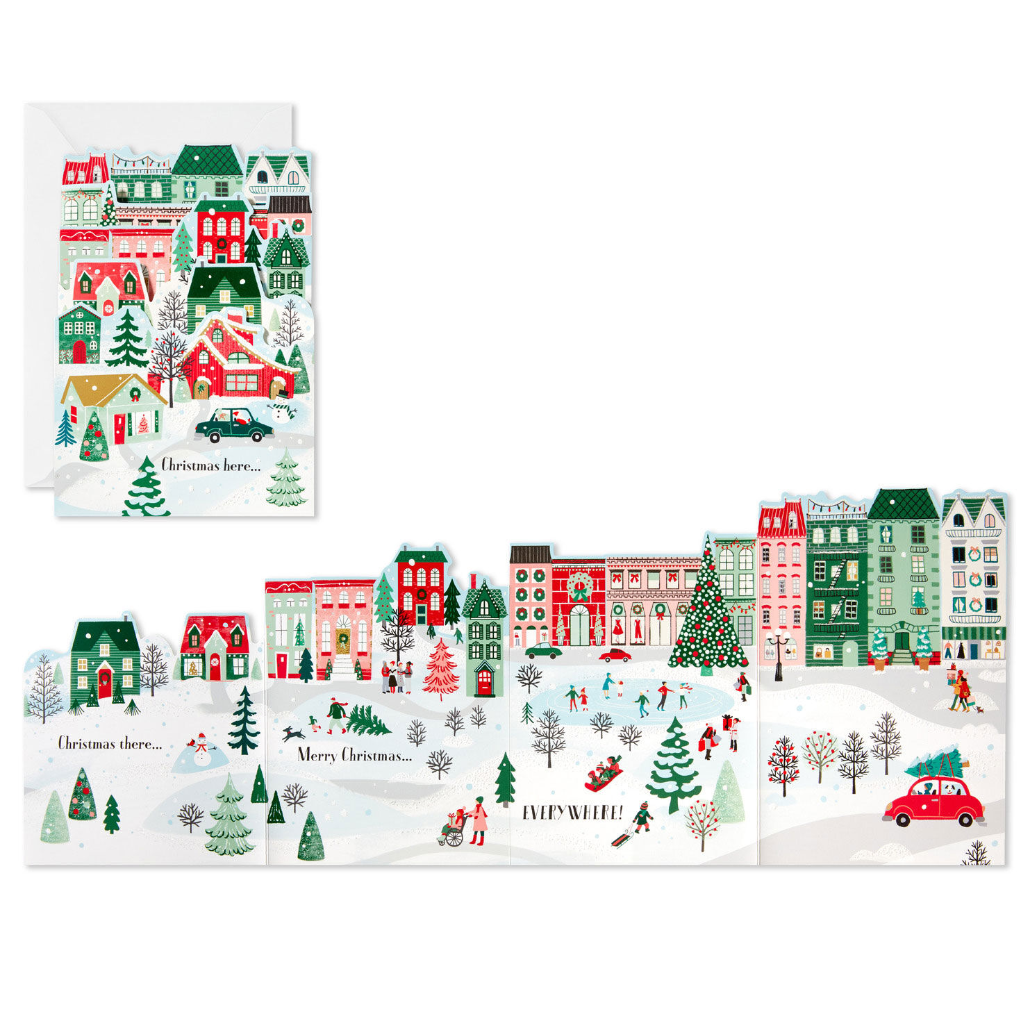 Merry Christmas Everywhere Boxed Christmas Cards, Pack of 8 for only USD 20.49 | Hallmark