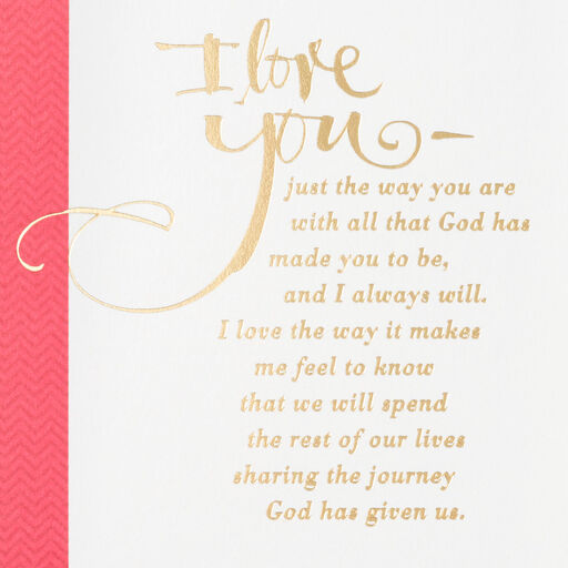 God Made You a Woman of Grace Anniversary Card for Wife, 