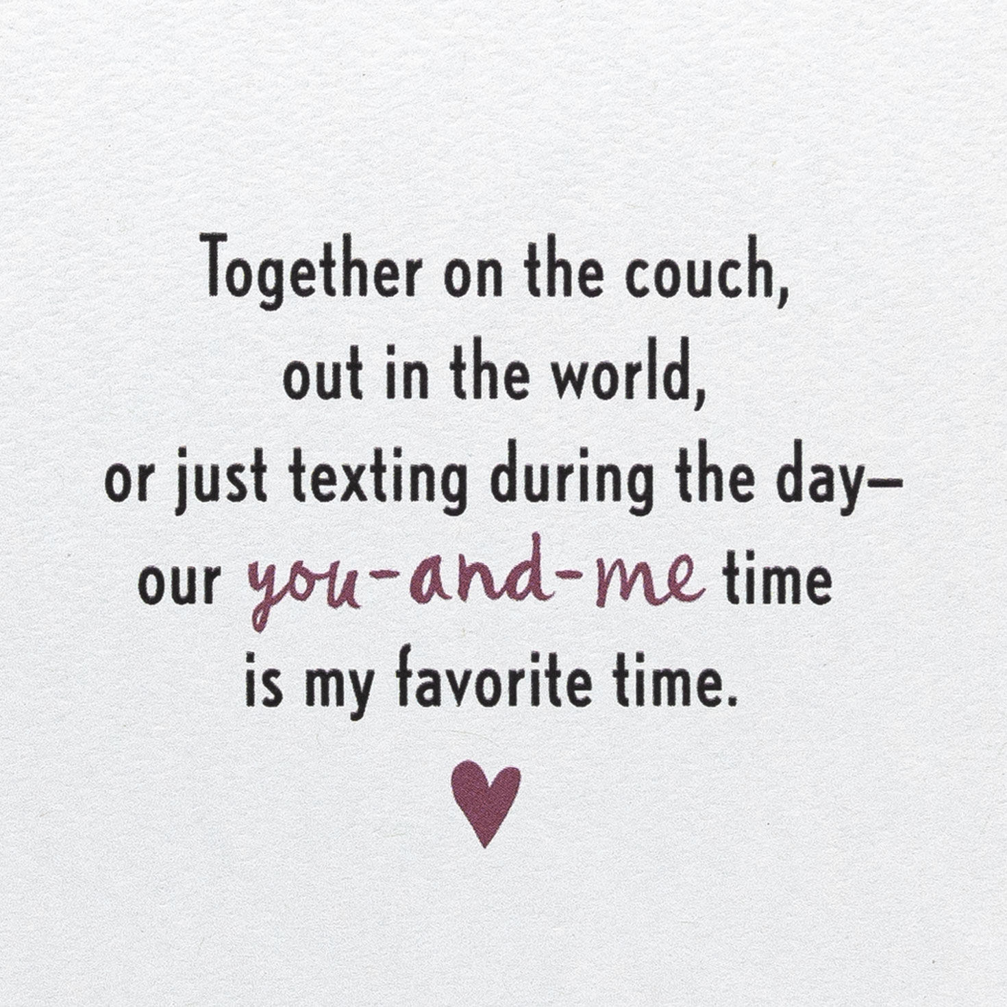 Couple on Couch Romantic Love Card  image number 2