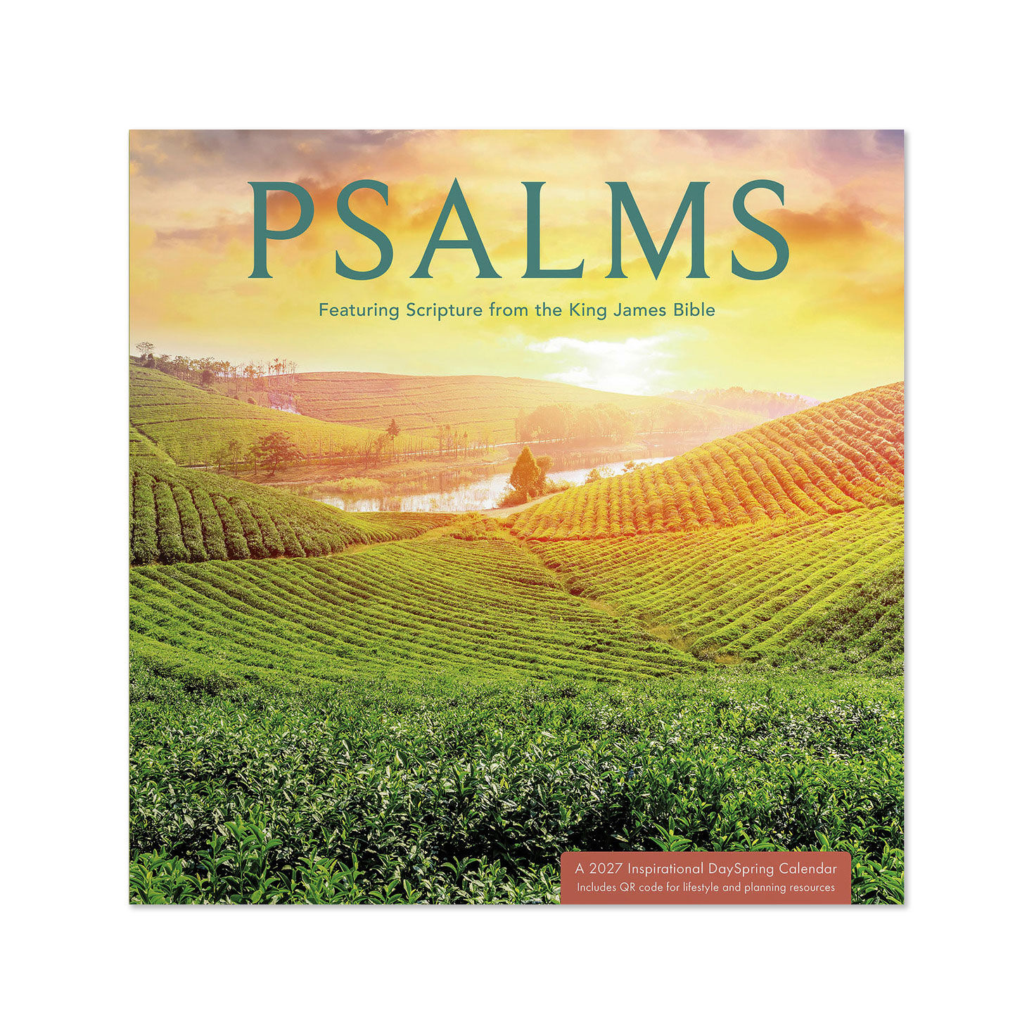 KJV Psalms 2027 Inspirational 12-Month Wall Calendar, 12x12