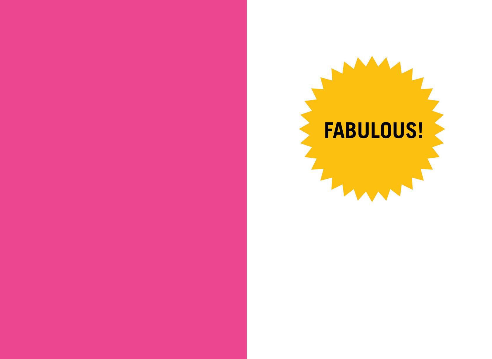 You Are Fabulous Funny Birthday Card