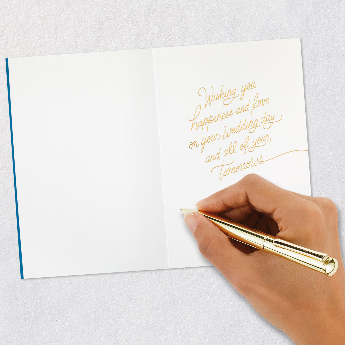 Just Married Wedding Card, , large image number 6