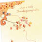 Cute Squirrel Long-Distance Hello Thanksgiving Card, , large image number 4