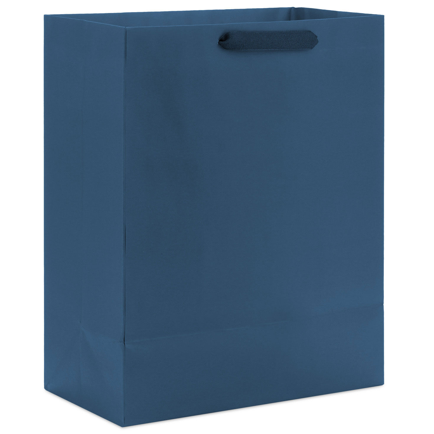 13" Navy Large Gift Bag, Navy, large image number 6
