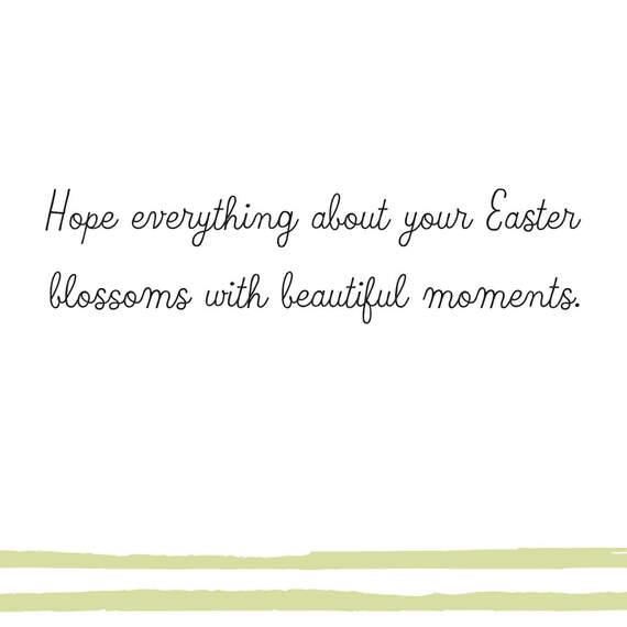A Blossoming of Beautiful Moments Easter Card, , large image number 2