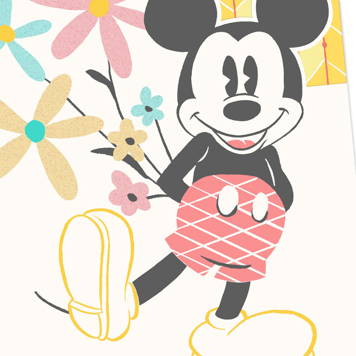 19&quot; Jumbo Disney Mickey Mouse Special Mom Mother's Day Card - Greeting