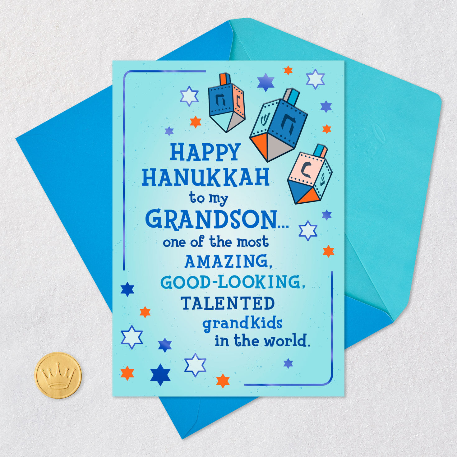 Amazing and Talented Funny Hanukkah Card for Grandson for only USD 2.99 | Hallmark