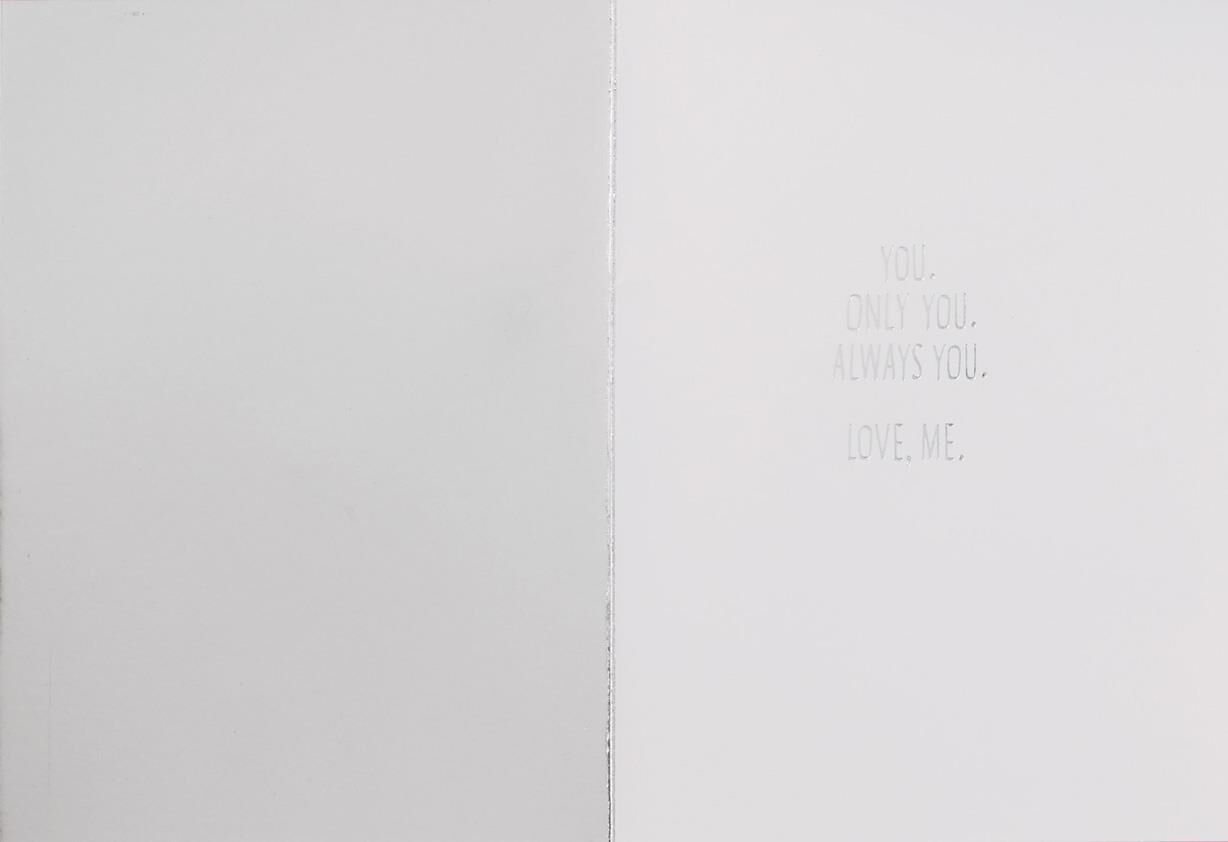 Always Only You Anniversary Card