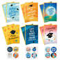 Colorful Wishes Graduation Cards Assortment With 2023 Stickers, Pack of 12, , large image number 1