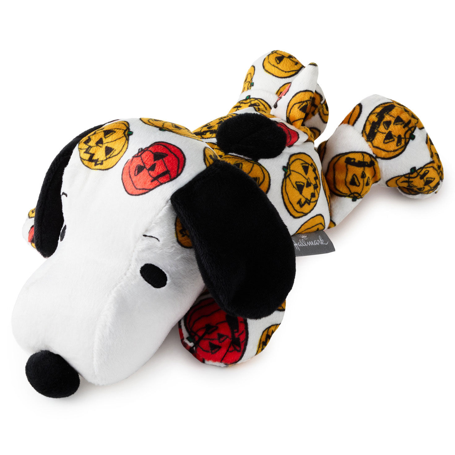 Peanuts® Jack-o'-Lanterns Floppy Snoopy Plush - Classic Stuffed Animals ...