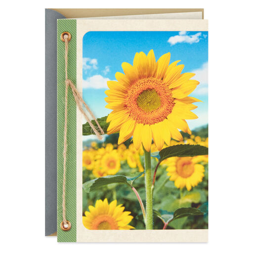 Sunflowers Blank Card, 