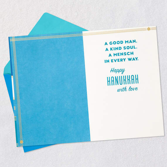 A Good Man and Kind Soul Hanukkah Card for Grandson, , large image number 3