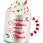 Hallmark Channel Festive Mug Christmas Ornament upclose view image number 5