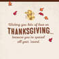 Peanuts® Snoopy and Woodstock Cornucopia Thanksgiving Card, , large image number 2