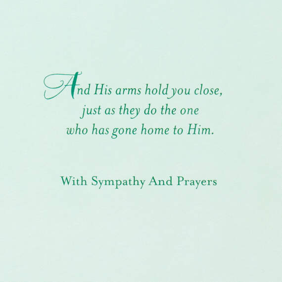 God Comforts You Religious Sympathy Card, , large image number 2