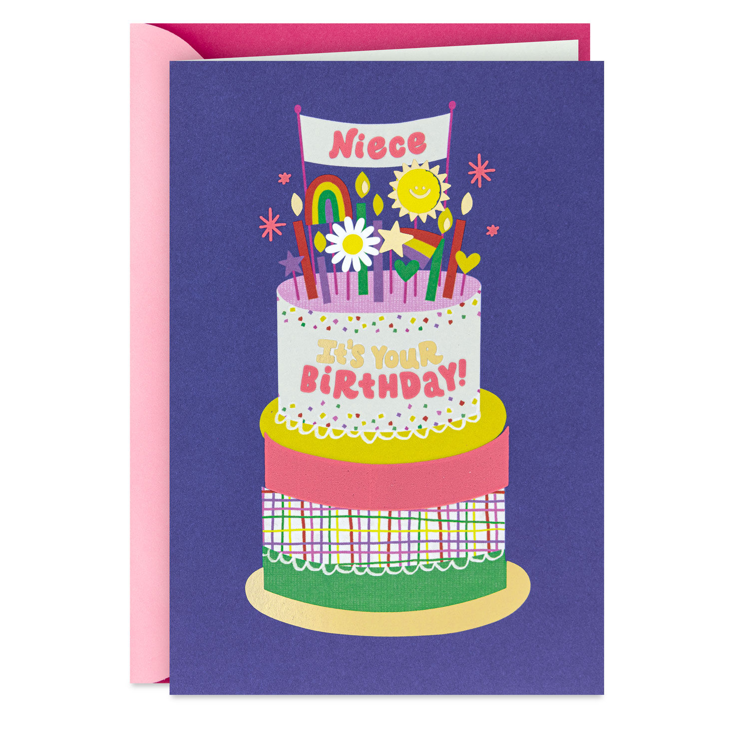 Having You for a Niece Is Pure Happiness Birthday Card
