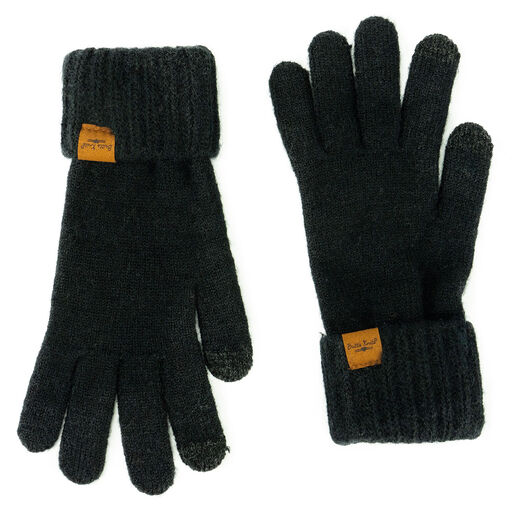 Britt's Knits Black Mainstay Women's Touch Screen Gloves, 