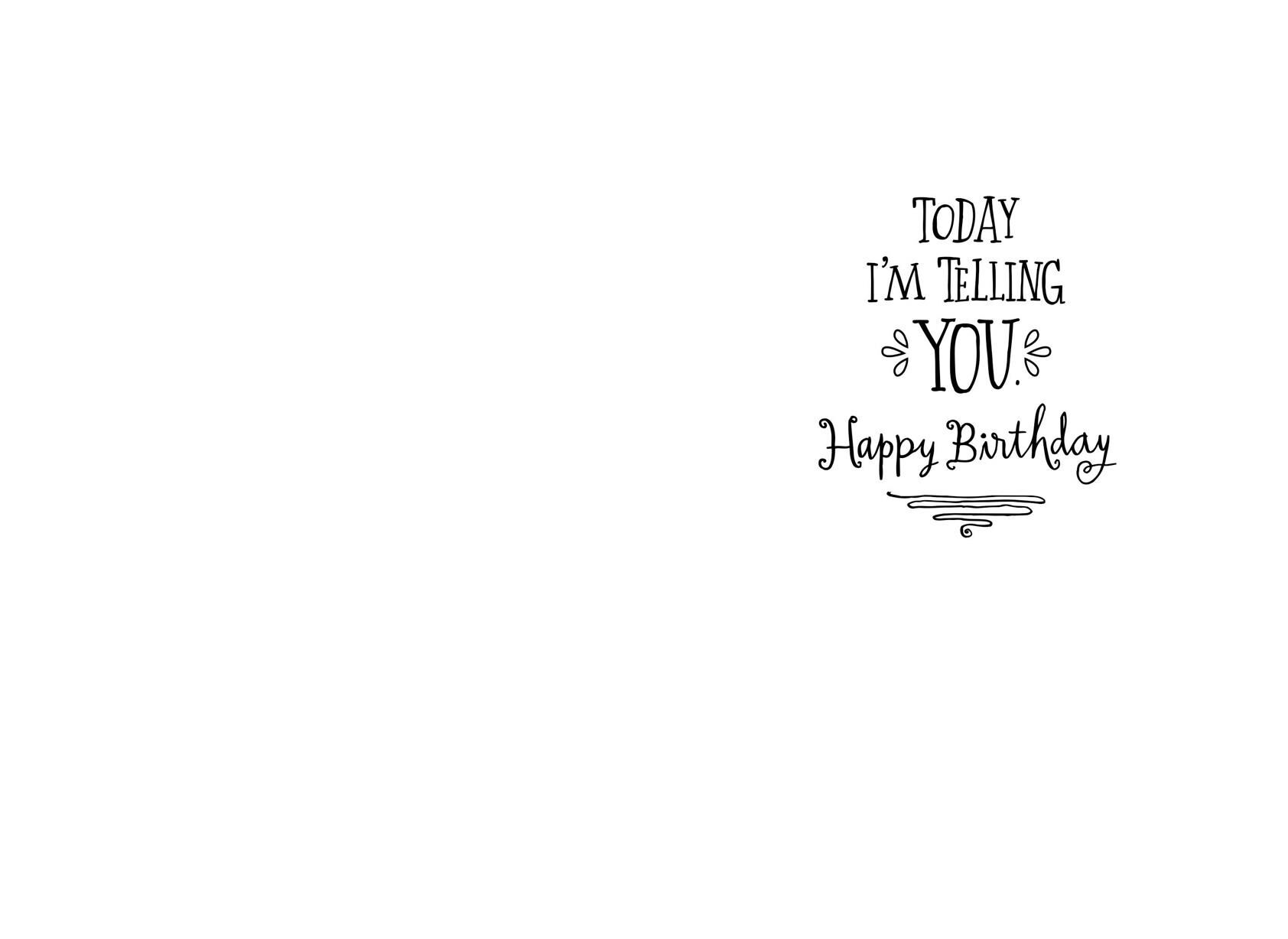 Stripes and Foil Dots Birthday Card