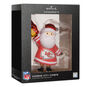Kansas City Chiefs Santa Fan Christmas Ornament  image number 7