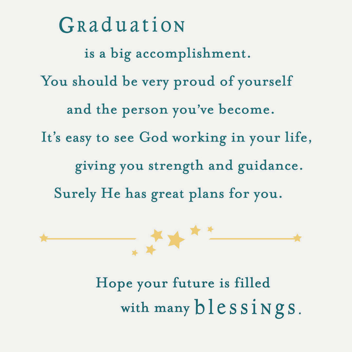 Reach the Sky Religious Graduation Card - Greeting Cards - Hallmark