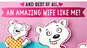 From Your Amazing Wife Funny Pop Up Valentine's Day Card for Husband, , large image number 6
