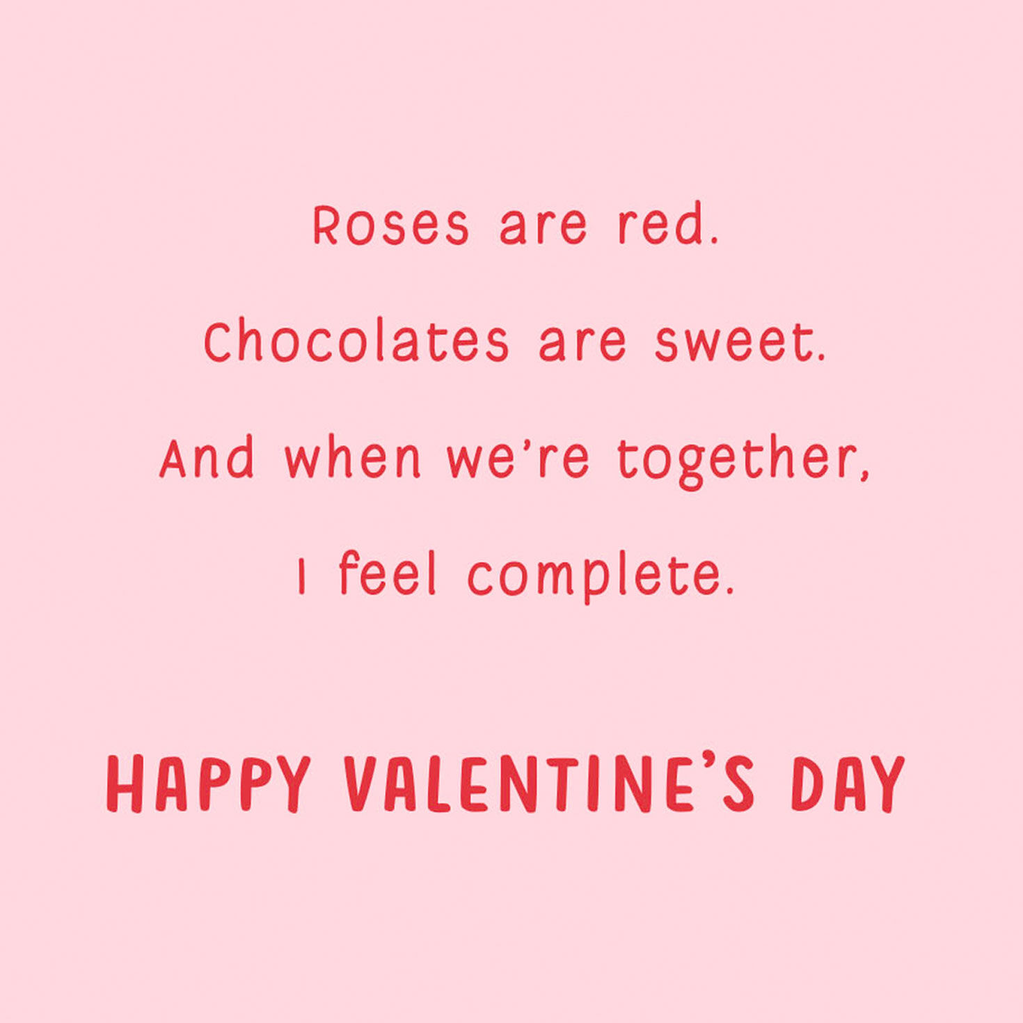 I'd Pick You Every Time Romantic Valentine's Day Card, , large image number 2
