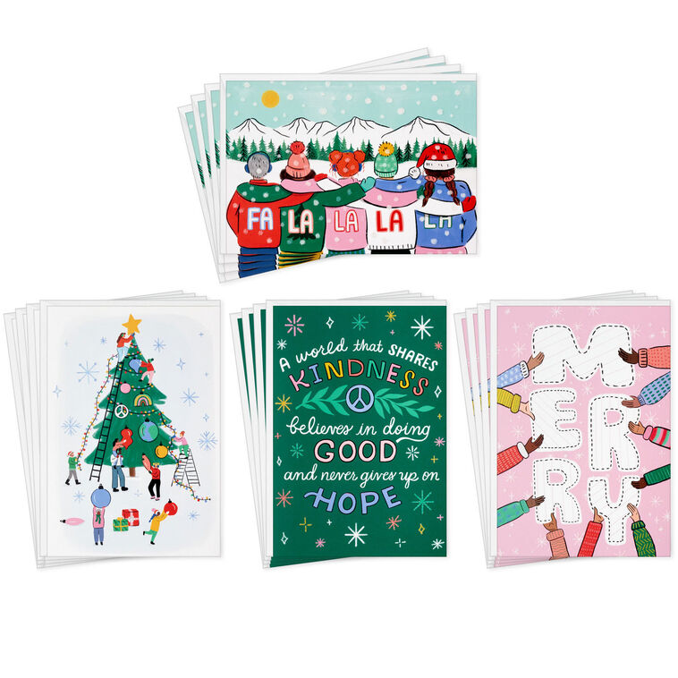 Togetherness at Christmas Boxed Christmas Cards Assortment, Pack of 16