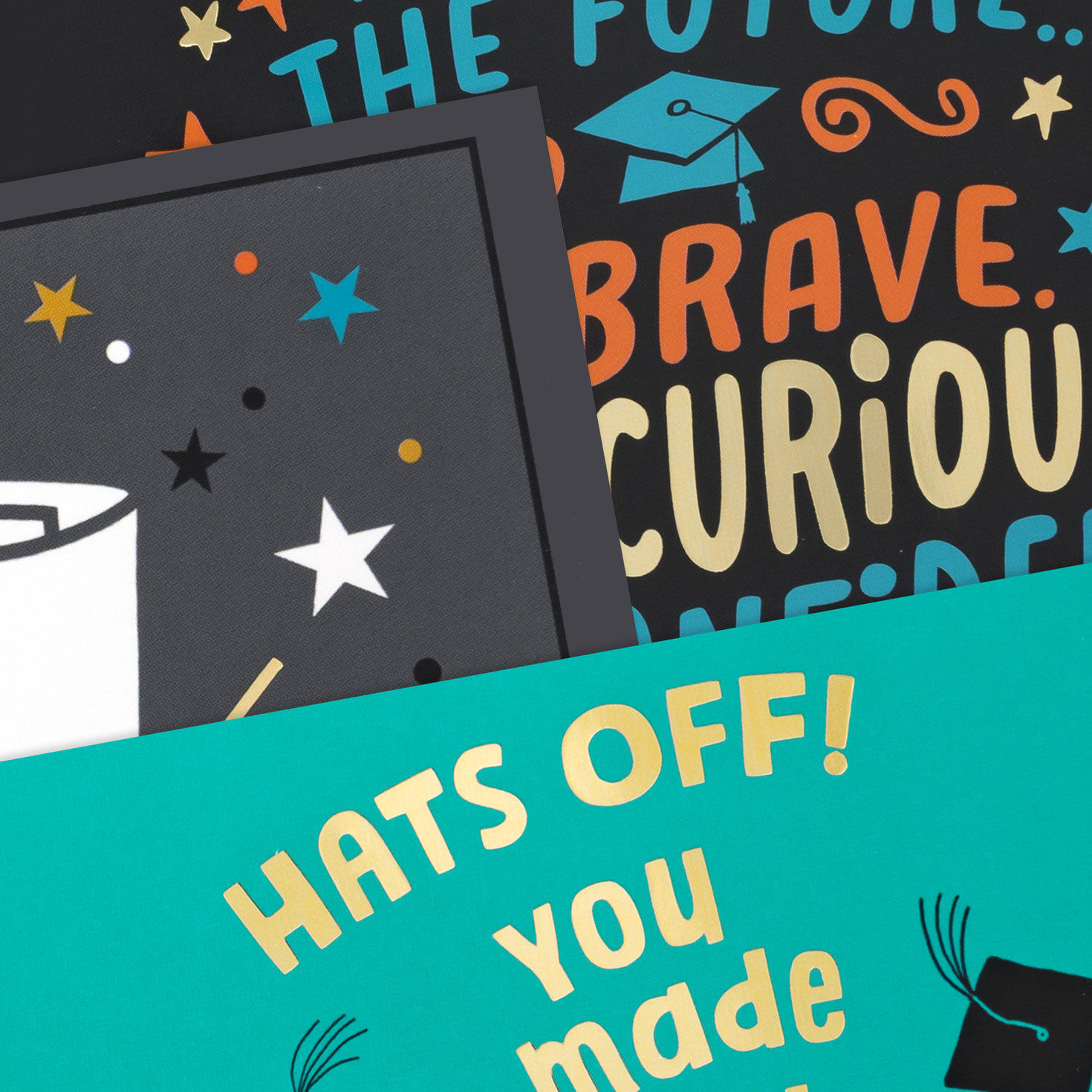 Modern Icons Graduation Cards Assortment Cover Detail image number 4