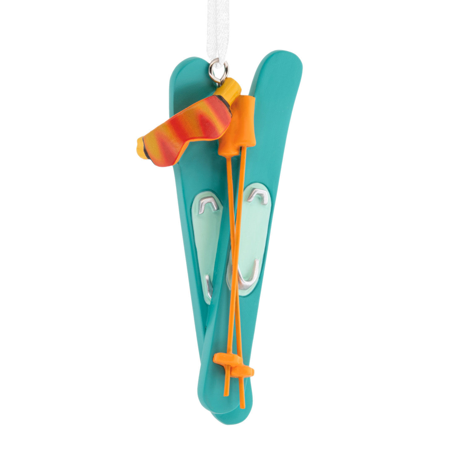 Snow Skis Hallmark Ornament