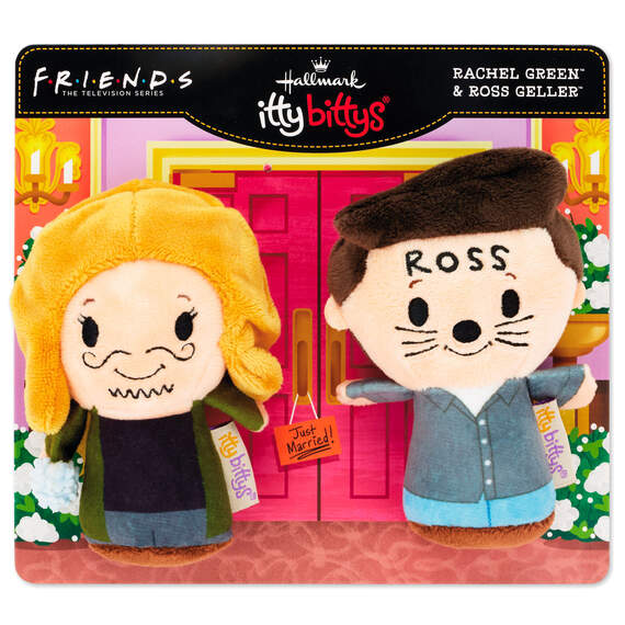 itty bittys® Friends Ross and Rachel Plush, Set of 2, , large image number 3