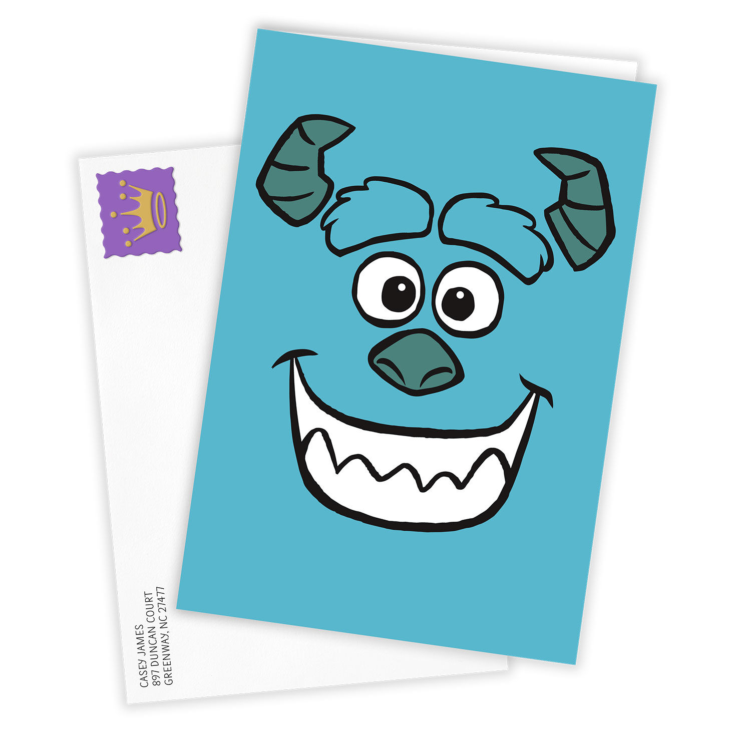 Disney/Pixar Monsters, Inc. Sulley Face Custom Card, , large image number 2