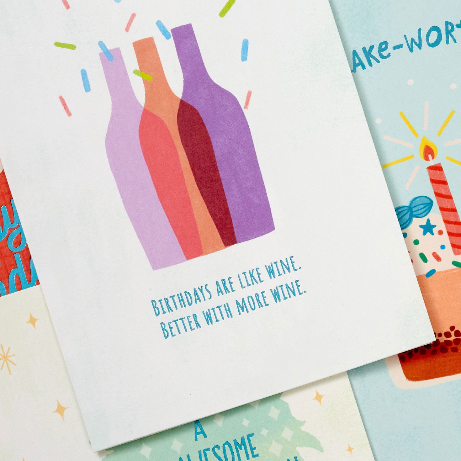 Cake-Worthy Celebrations Assorted Funny Blank Birthday Cards, Pack of 16, , large image number 4