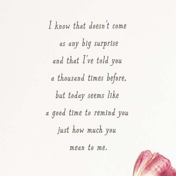 You're the Only One for Me Romantic Mother's Day Card, , large image number 2